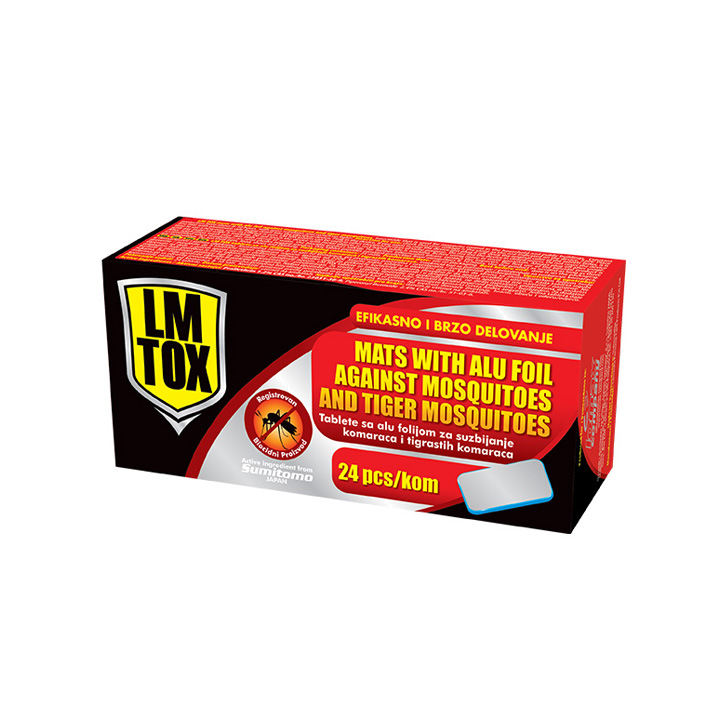 LM TOX tabletice protiv komaraca sa aluminijumskom folijom 