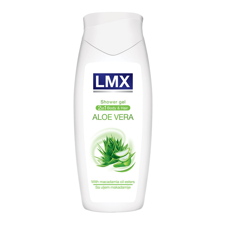 LMX gel za tuširanje 2u1 za kosu i telo Aloe Vera