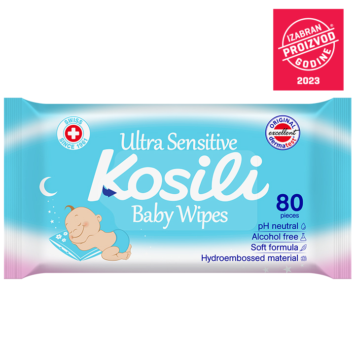 Kosili Ultra Sensitive Baby vlažne maramice