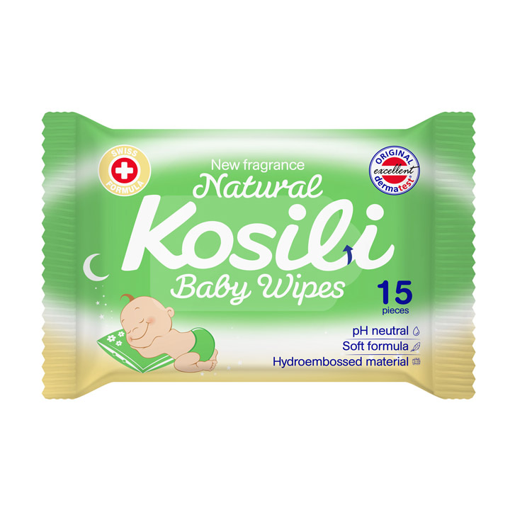 Kosili Natural Baby vlažne maramice