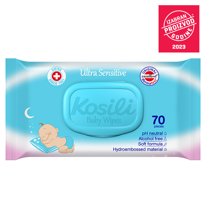 Kosili Ultra Sensitive Baby vlažne maramice