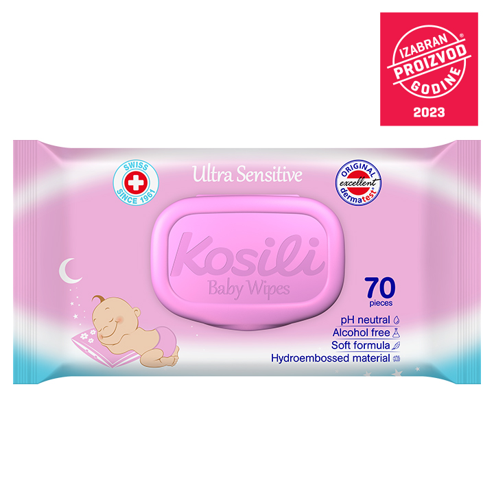 Kosili Ultra Sensitive Baby vlažne maramice