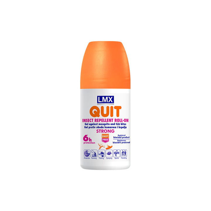 QUIT STRONG gel roll-on protiv uboda komaraca i krpelja
