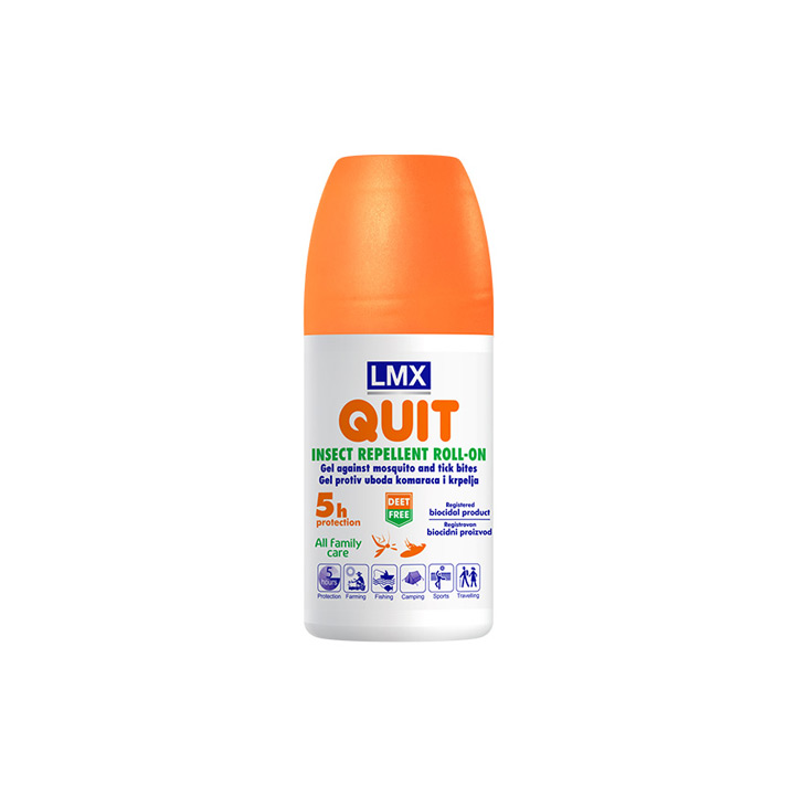 QUIT gel roll-on protiv uboda komaraca i krpelja
