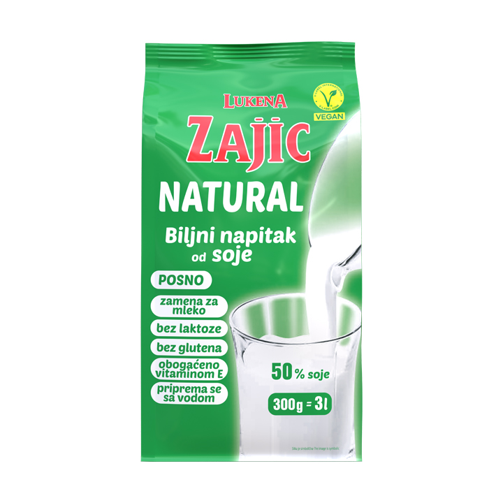 ZAJIC napitak od soje u prahu Natural